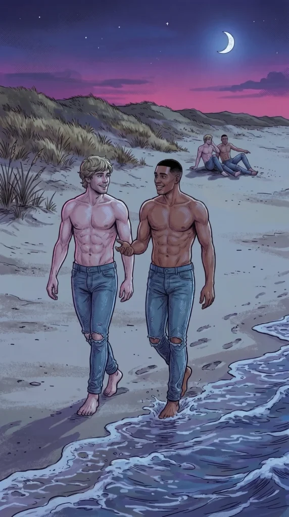 Queer Illustrated Loving Men