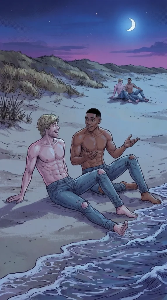 Queer Illustrated Loving Men
