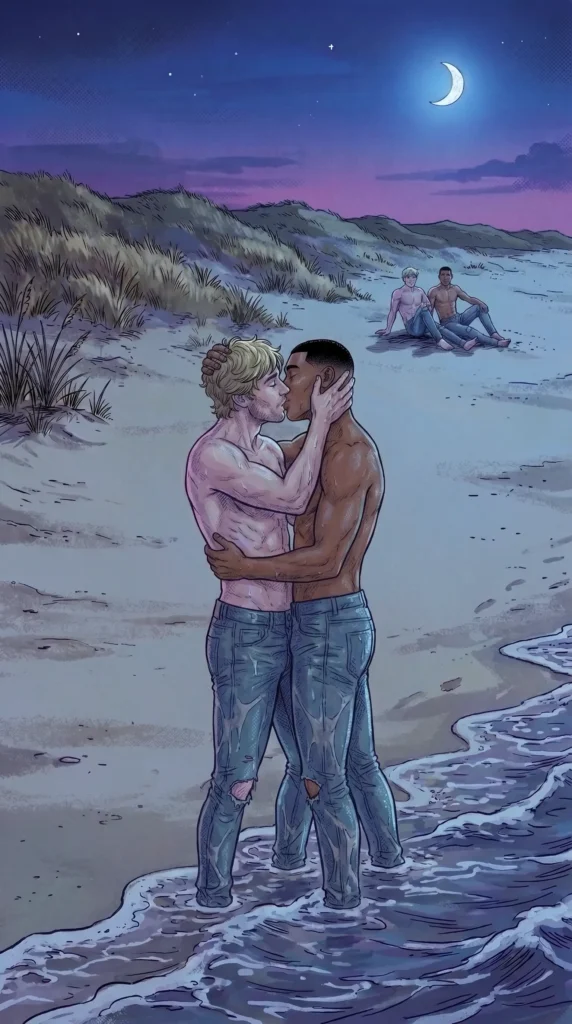 Queer Illustrated Loving Men