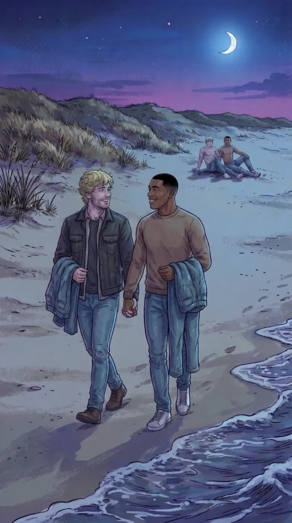 Queer Illustrated Loving Men