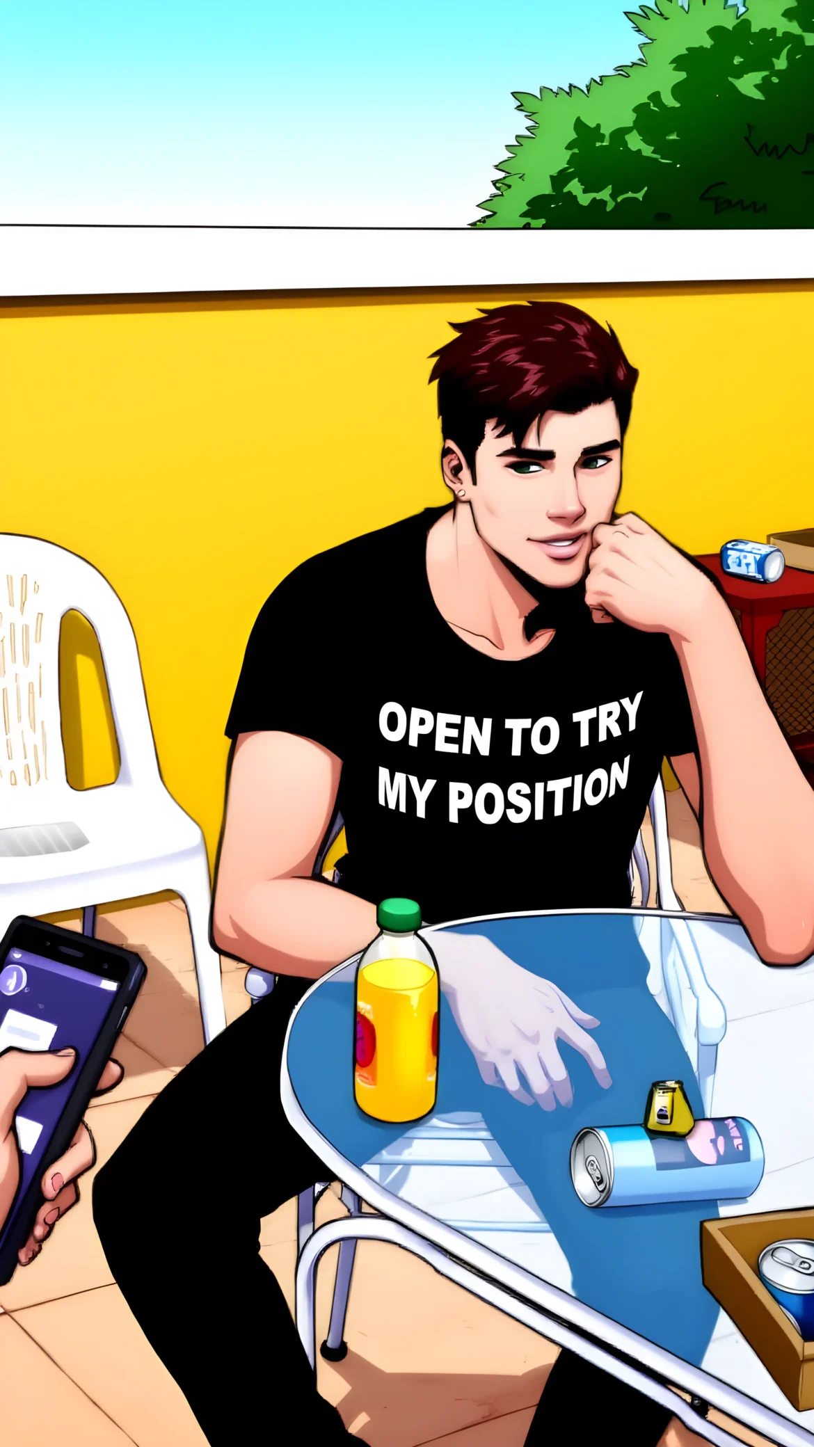 Queer Illustrated Loving Men
