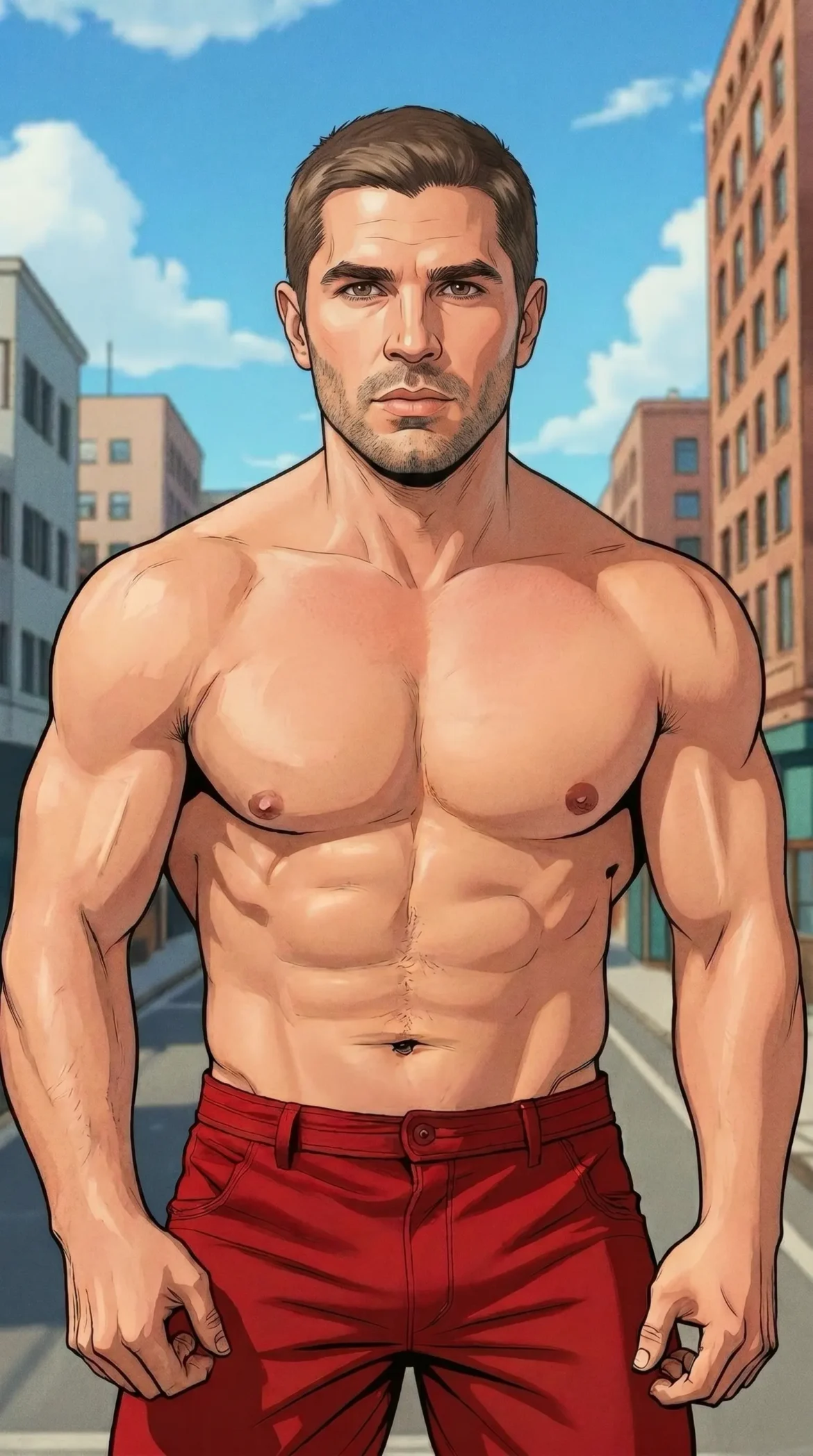 Queer Illustrated Loving Men