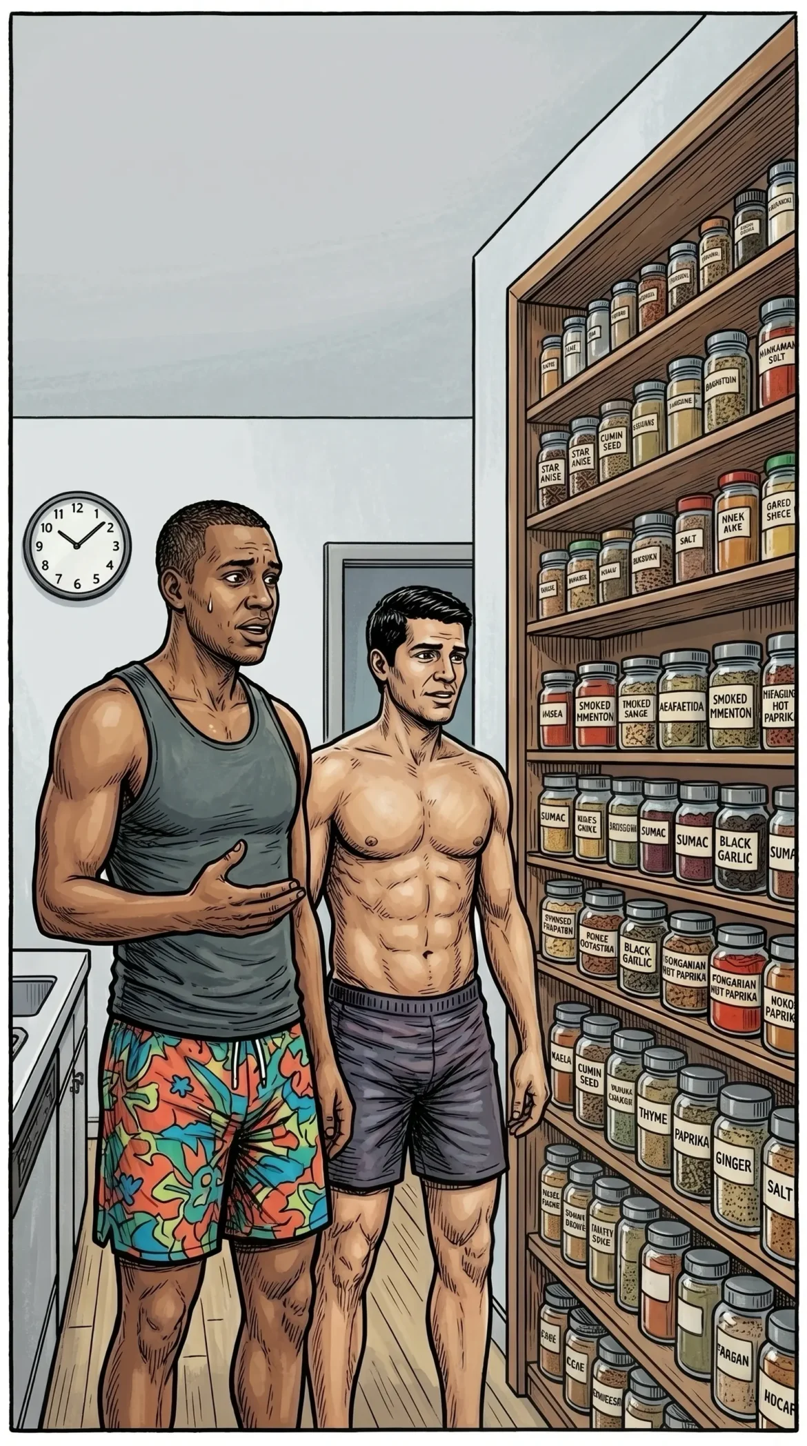 Queer Illustrated Loving Men