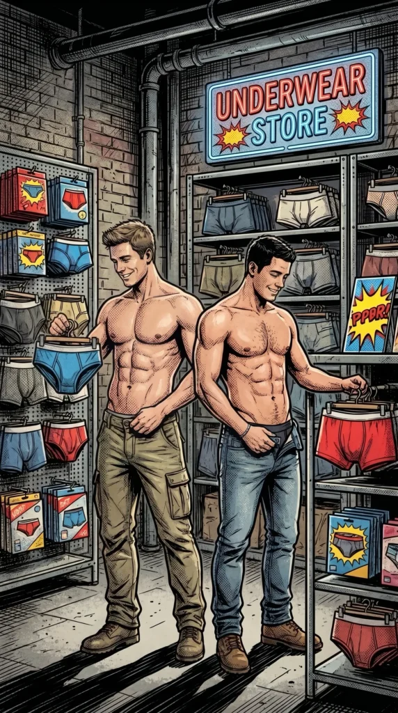 Queer Illustrated Loving Men