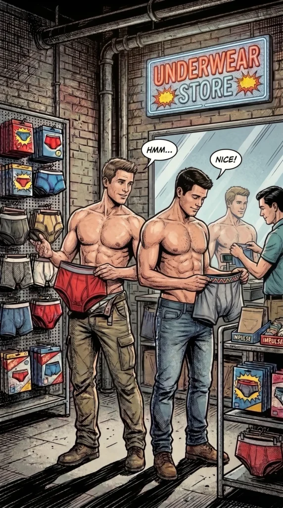 Queer Illustrated Loving Men