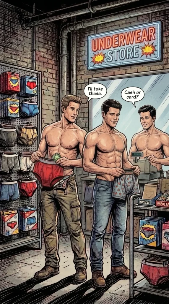 Queer Illustrated Loving Men