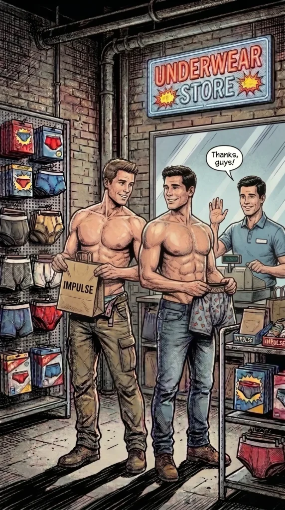 Queer Illustrated Loving Men