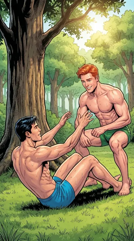 Queer Illustrated Loving Men