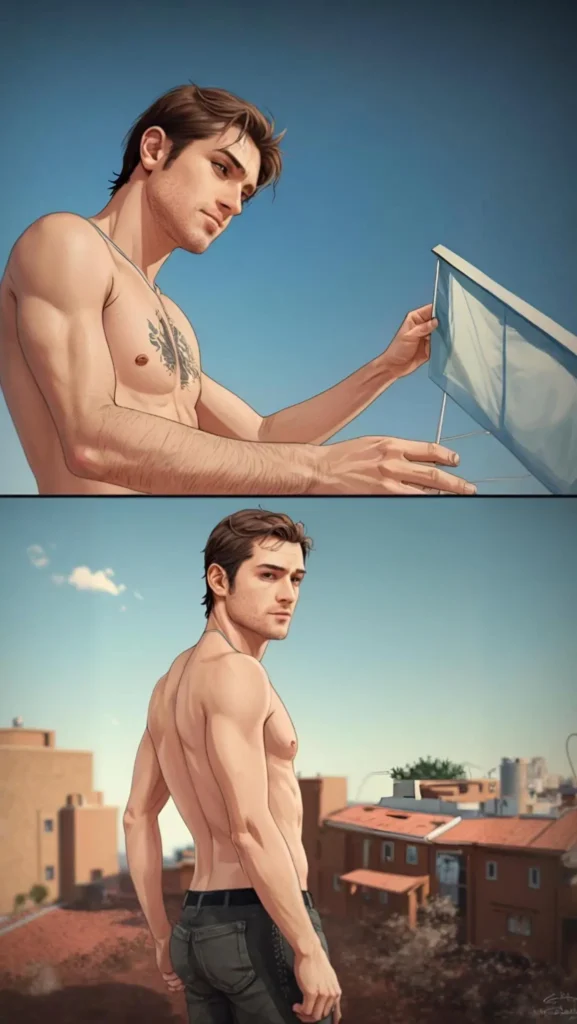 Queer Illustrated Loving Men