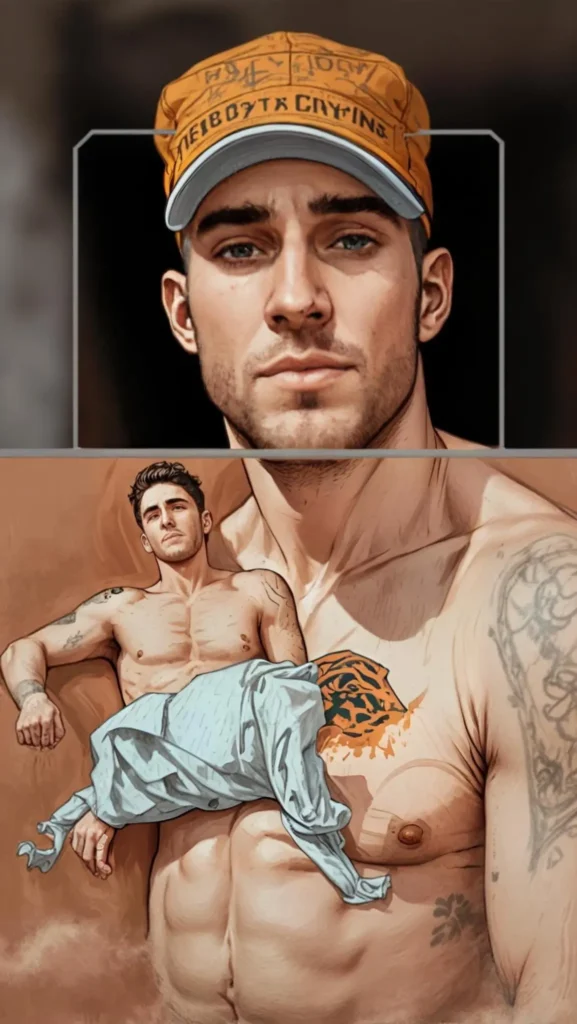 Queer Illustrated Loving Men