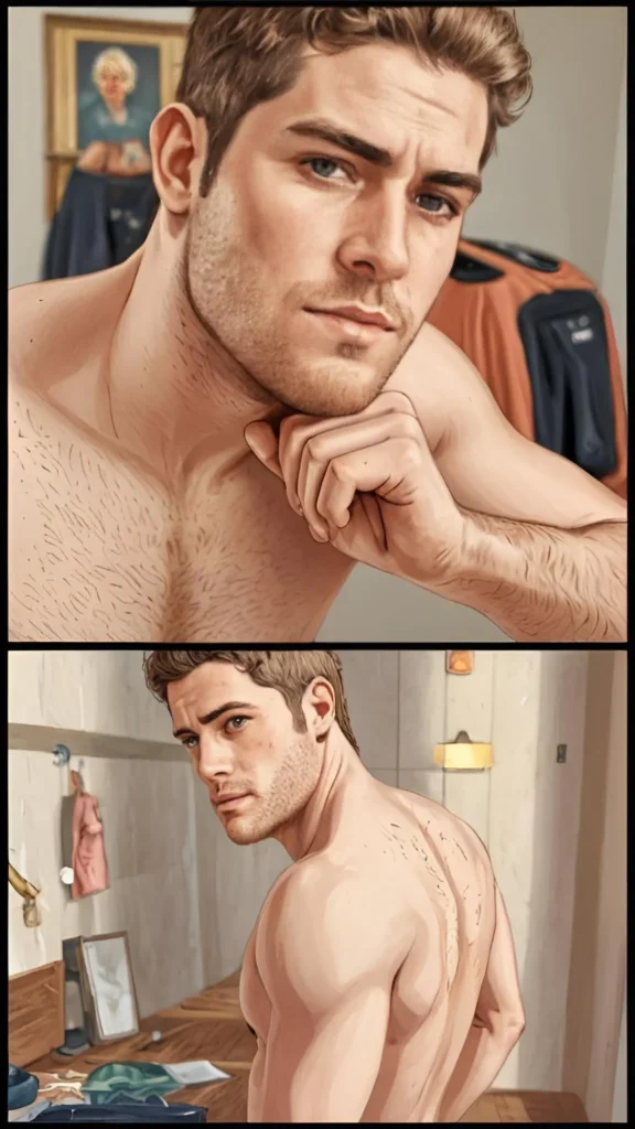 Queer Illustrated Loving Men