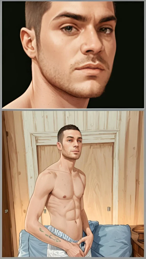 Queer Illustrated Loving Men