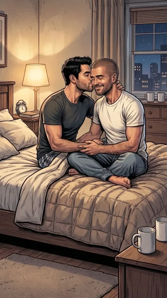 Queer Illustrated Loving Men