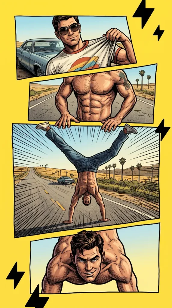 Queer Illustrated Loving Men