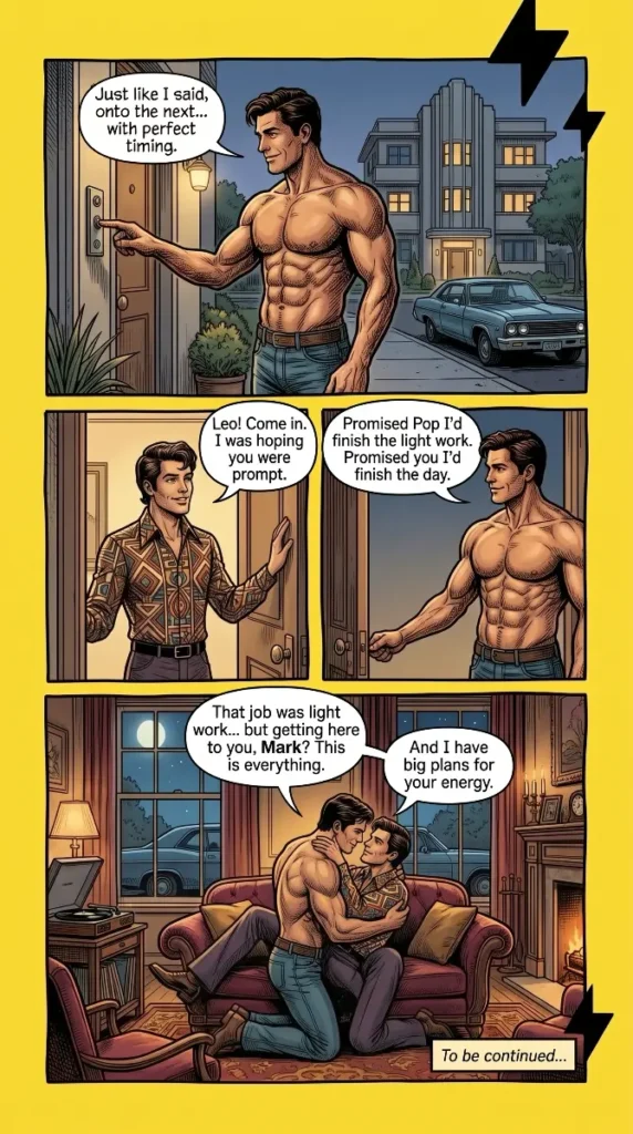 Queer Illustrated Loving Men