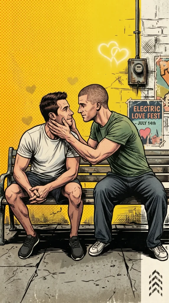 Queer Illustrated Loving Men
