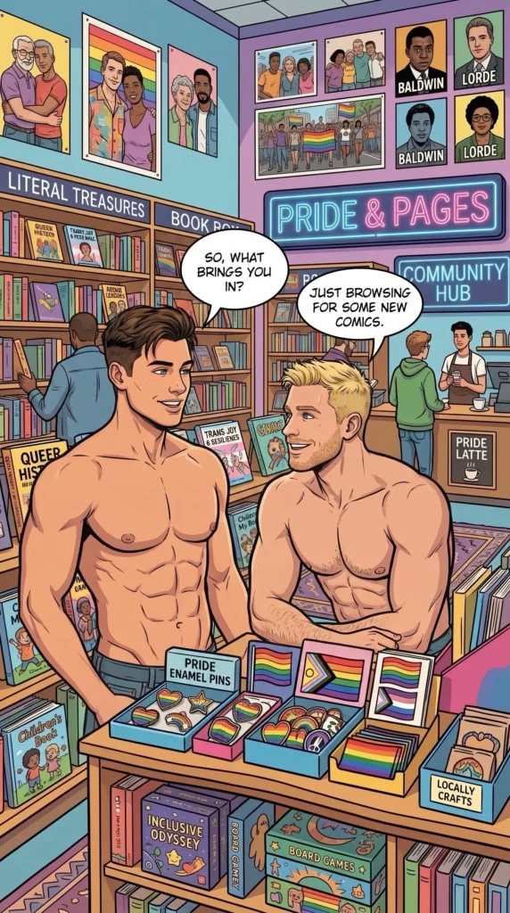 Queer Illustrated Loving Men