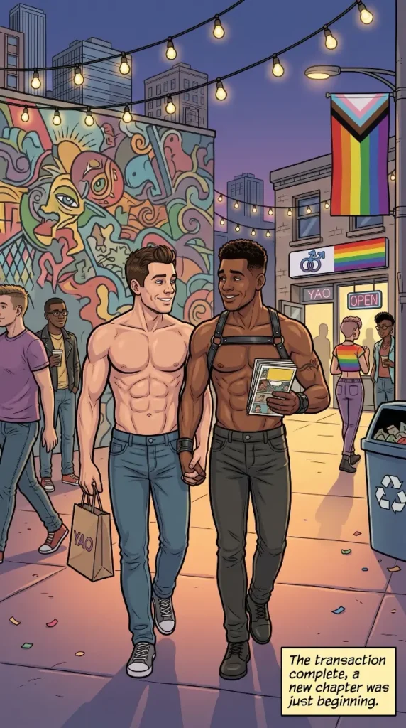 Queer Illustrated Loving Men