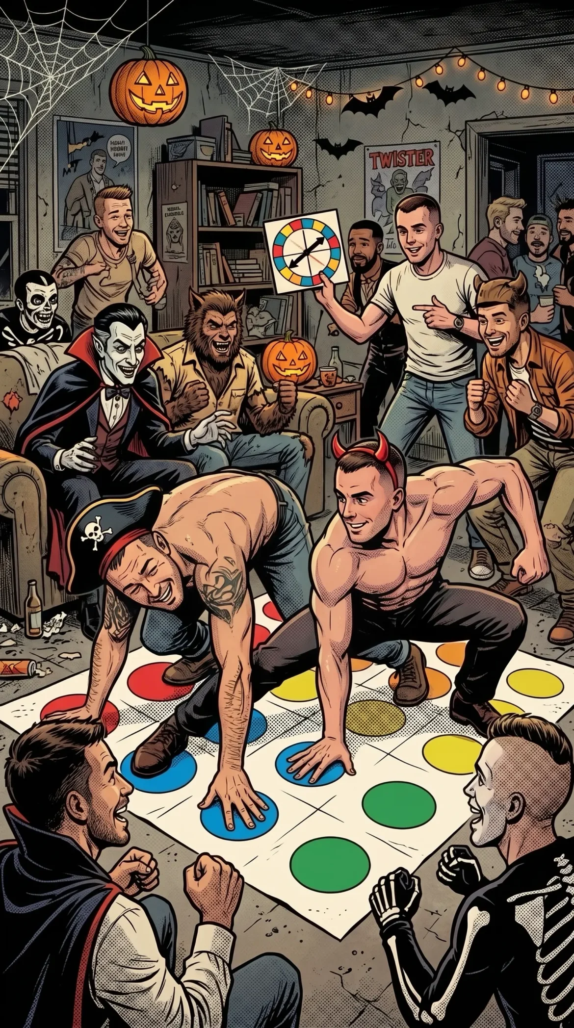 Queer Illustrated Loving Men