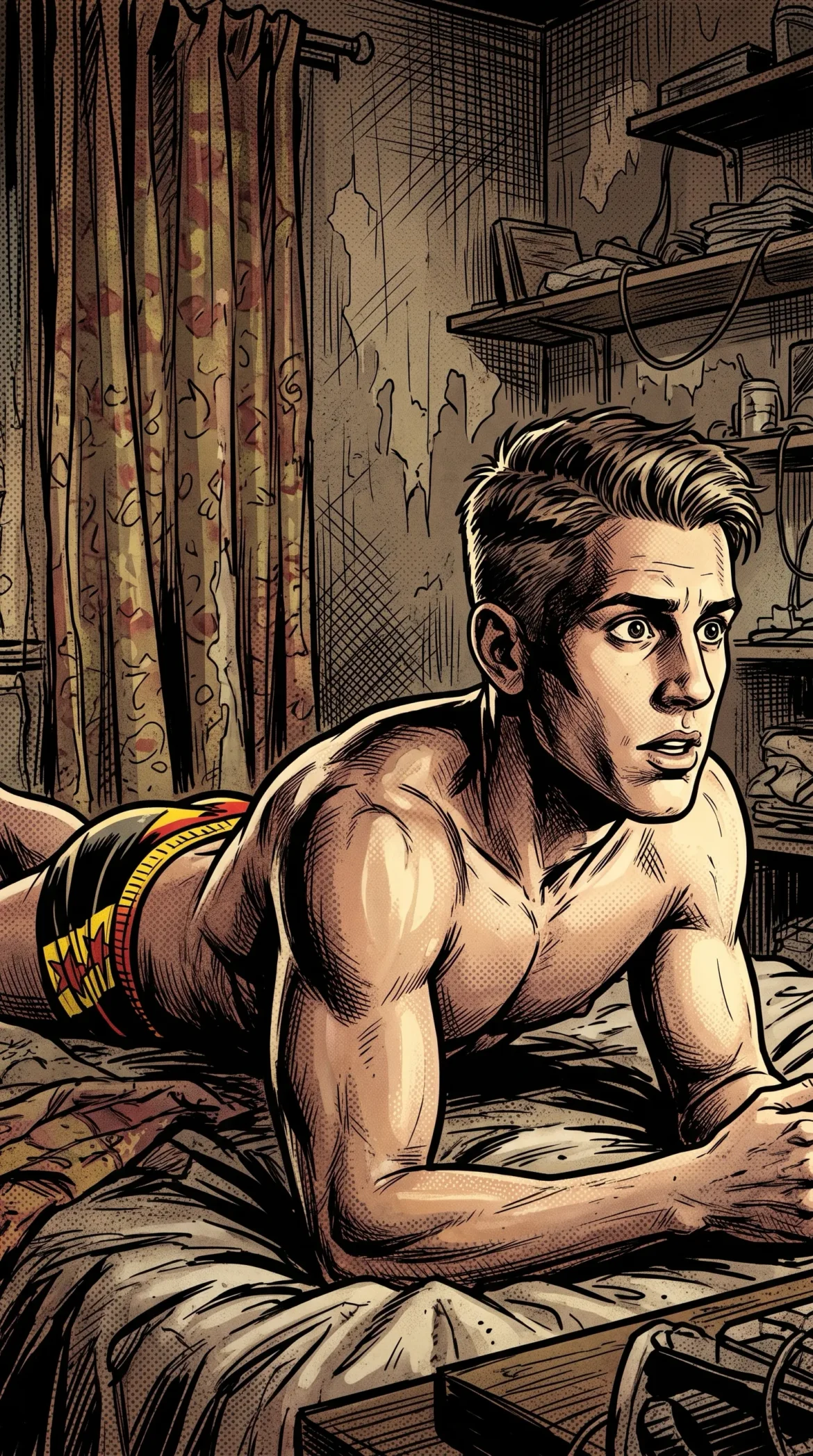 Queer Illustrated Loving Men