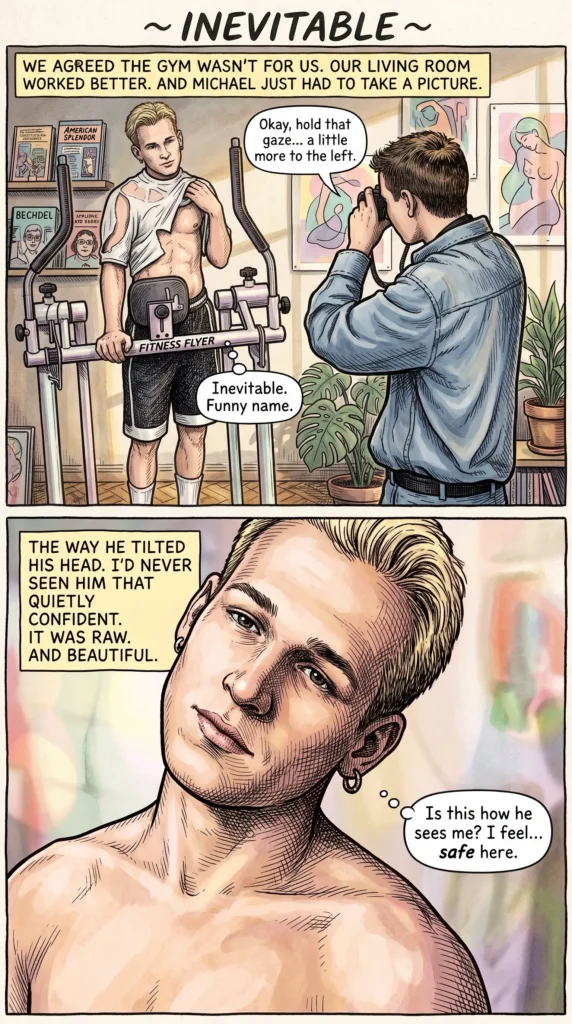 Queer Illustrated Loving Men