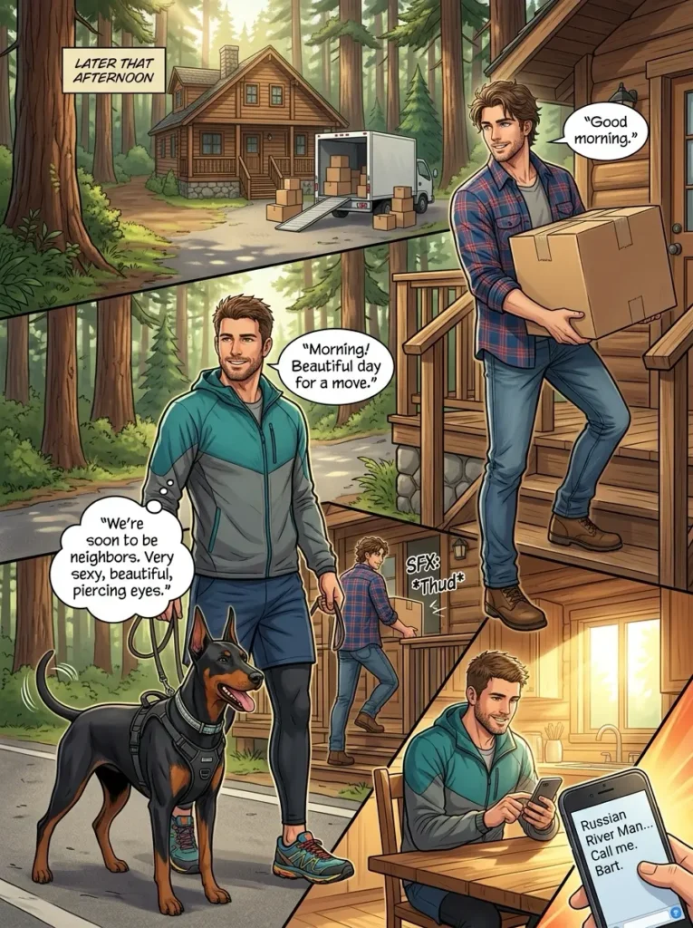 Queer Illustrated Loving Men